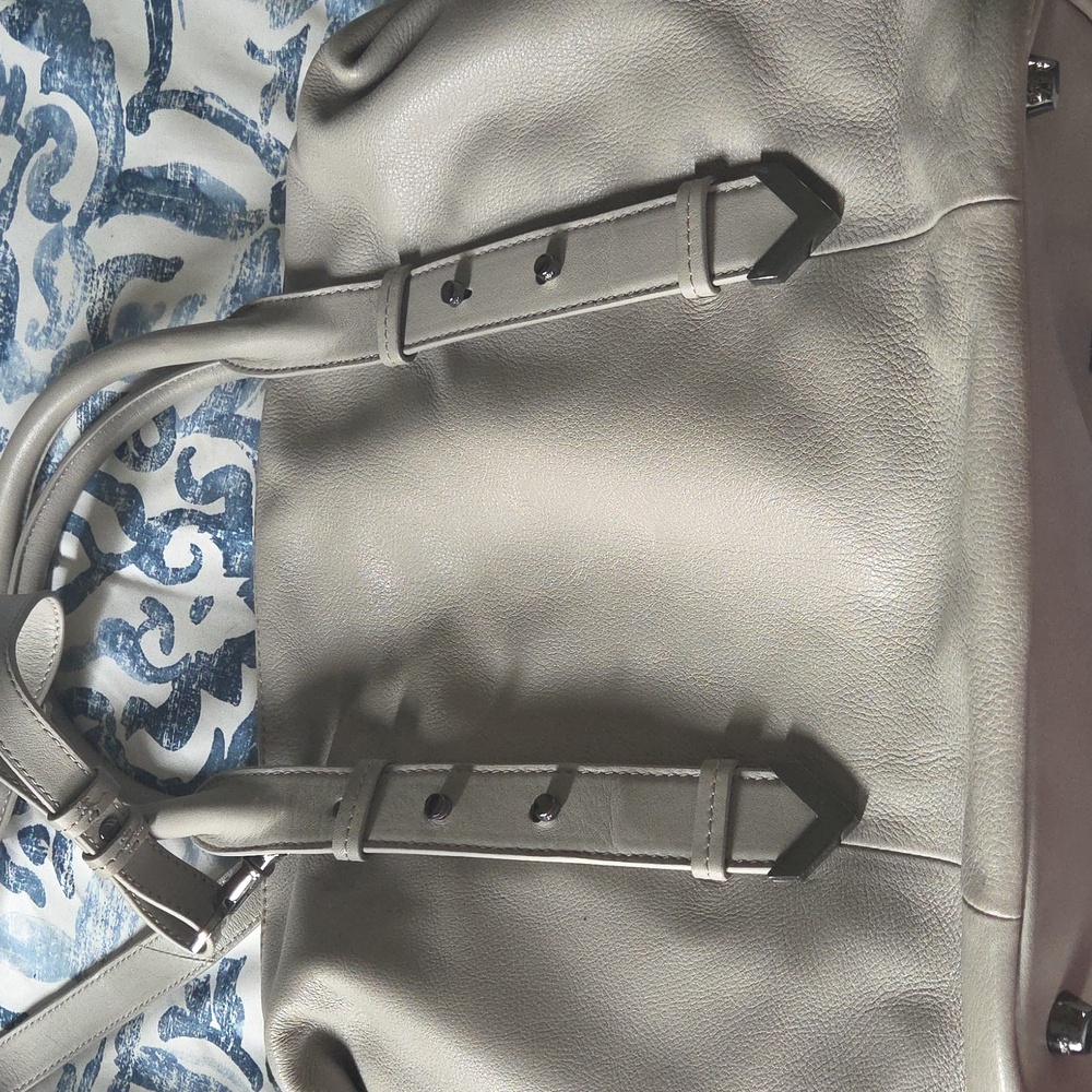 Mackage Raffa Grey Leather Bag